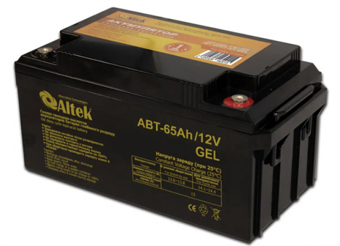 Акумулятор ALTEK ABT-65-12-GEL