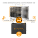 Сонячна портативна зарядна станція STANDART PLUS 220V з сонячною панеллю 100W