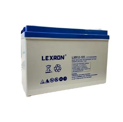 Гелевий акумулятор глибокого розряду Lexron 12V 105AH