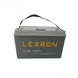 Акумулятор Lifepo4 12V 100AH із зарядним пристроєм Lexron  (для будинку, котла, сонячних батарей)