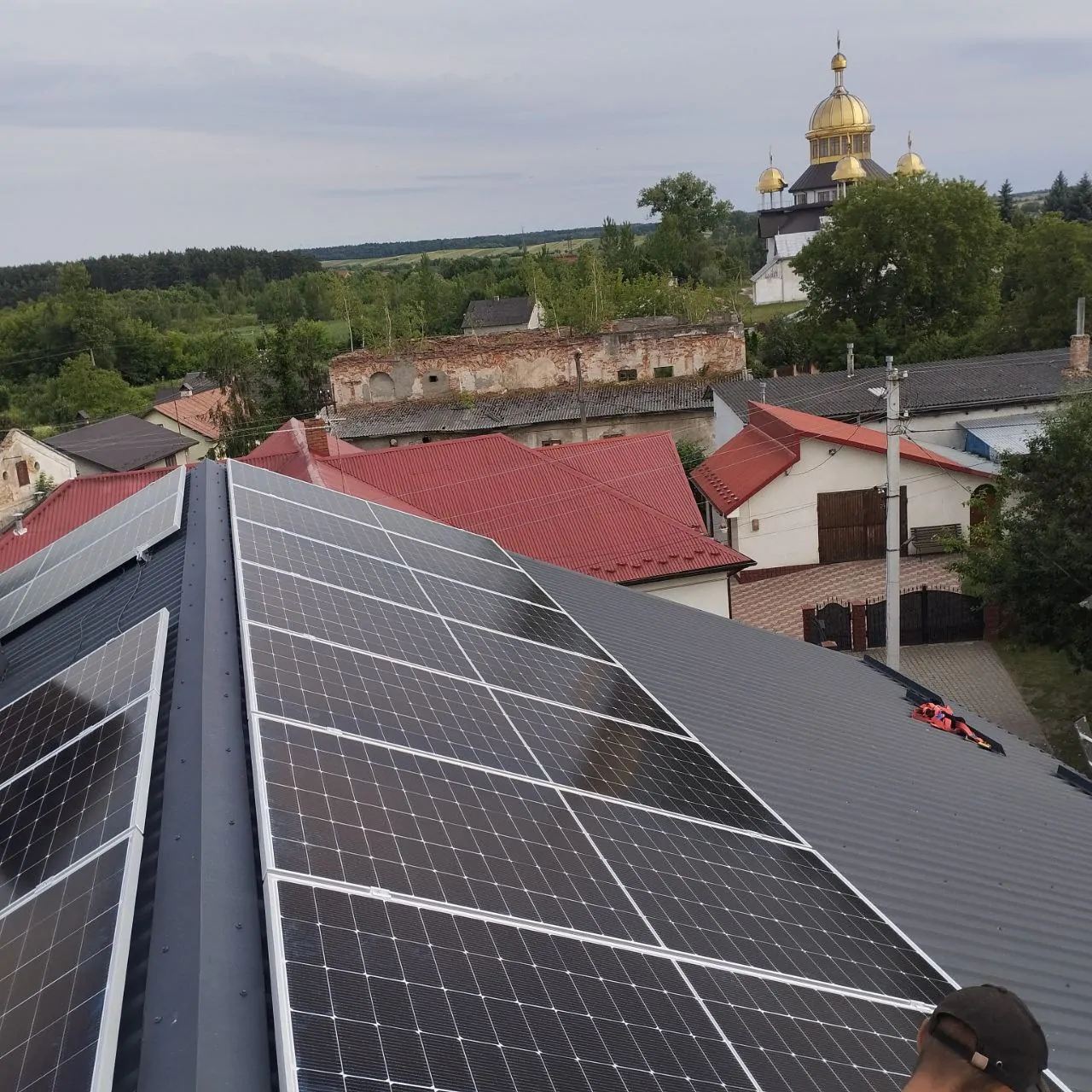 Гібридна станція на 5 кВт у с. Краковець (Львівська область): фото 2