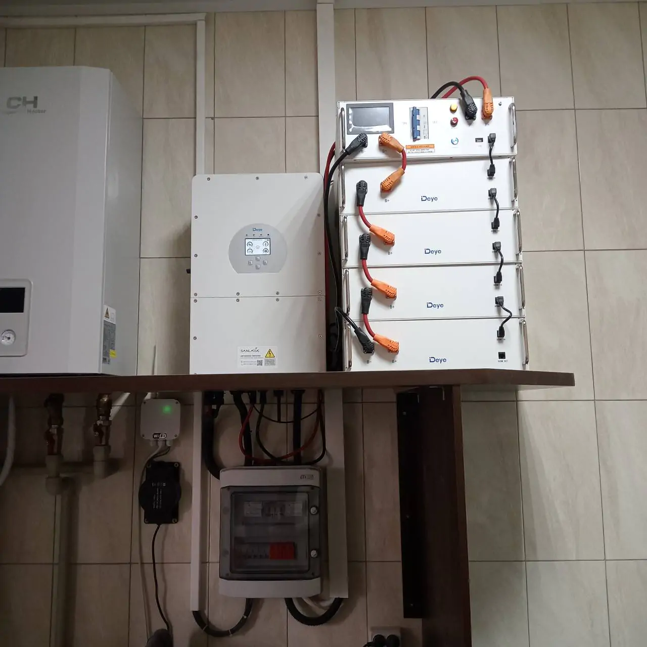 Гібридна станція на 15 кВт у Черкаській обл. (Магазин): фото 4