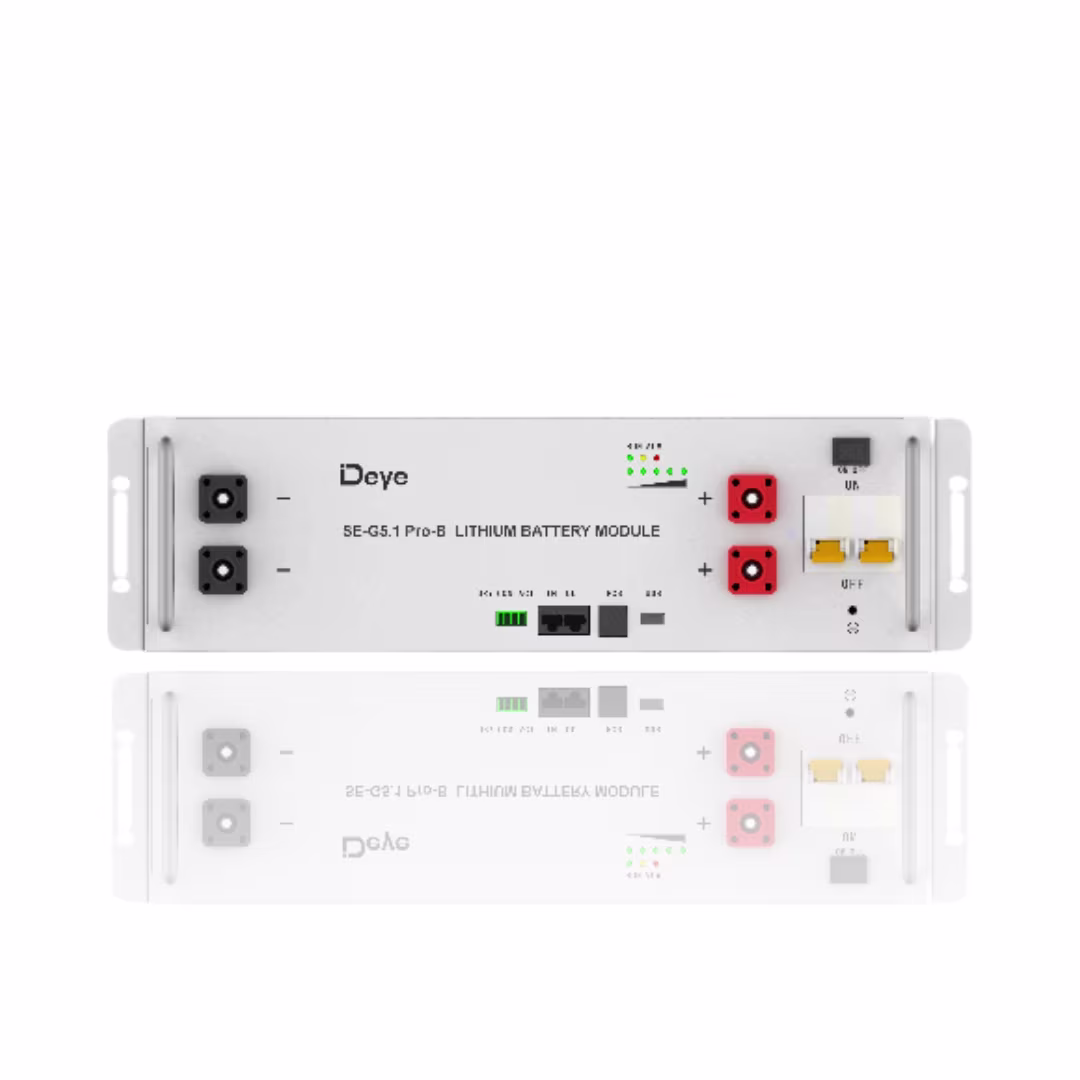 DEYE 5,1 кВт/год 51,2В LiFePO4 акумулятор SE-G5.1 Pro-B — основне фото