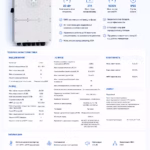 Deye 20 кВт трифазний гібридний інвертор SUN-20K-SG01HP3-EU-AM2 — мініатюра фото 9