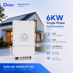 Deye 6 кВт однофазний гібридний інвертор SUN-6K-SG03LP1-EU