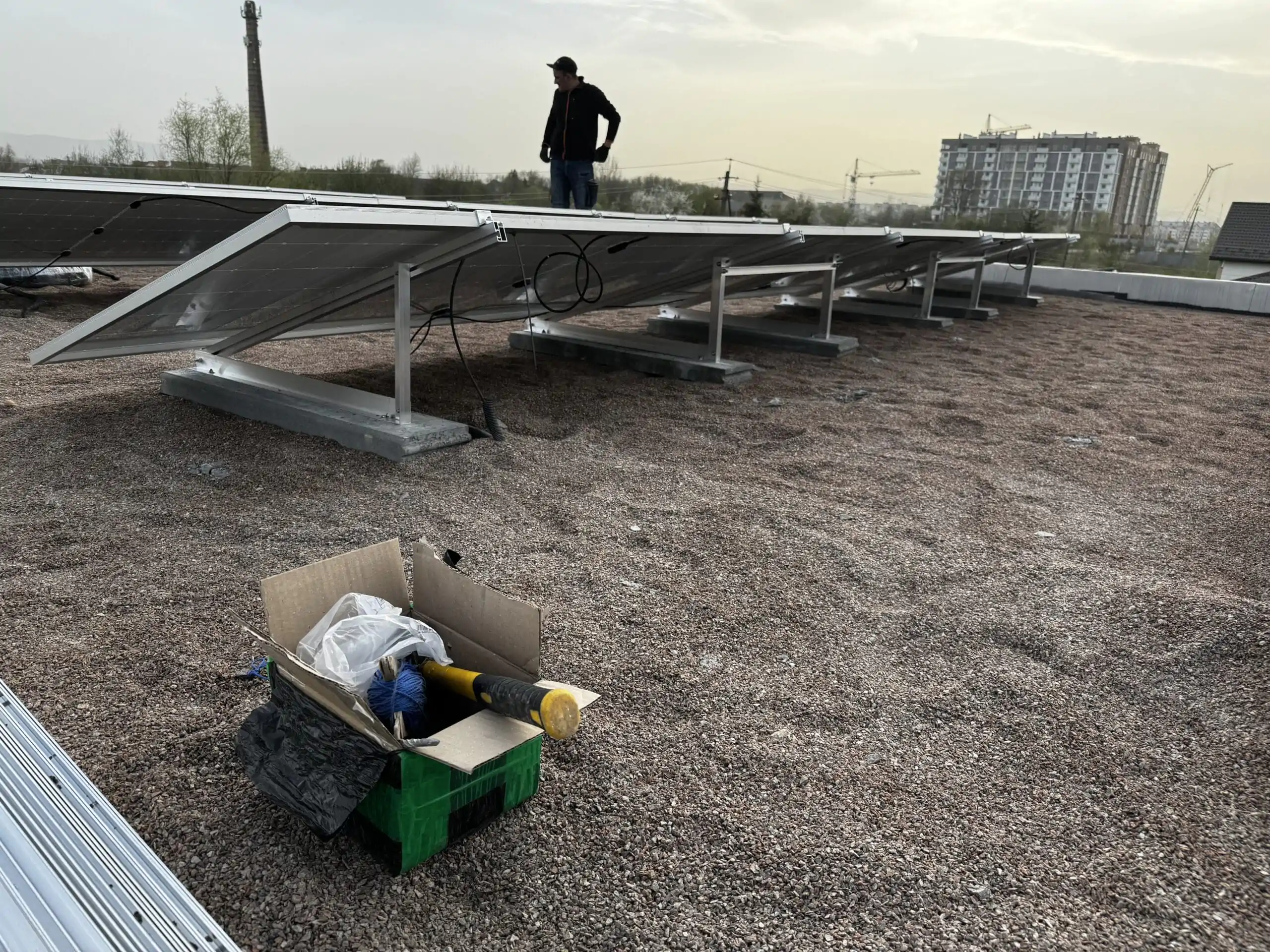 Гібридна станція на 6 кВт у м. Дрогобич (Магазин): фото 3