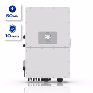 Deye 50 кВт трифазний гібридний інвертор SUN-50K-SG01HP3-EU-BM4