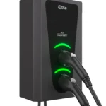 Двопортова станція OCTA WALL SW214-C1-C1 Smart Wall SW106 TYPE 1 7kvt — мініатюра фото 2