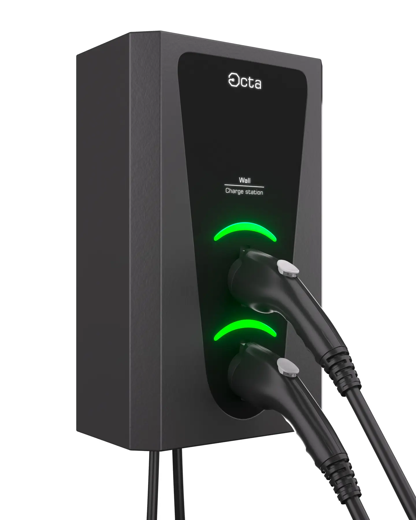 Двопортова станція OCTA WALL SW214-C1-C1 Smart Wall SW106 TYPE 1 7kvt — фото 2