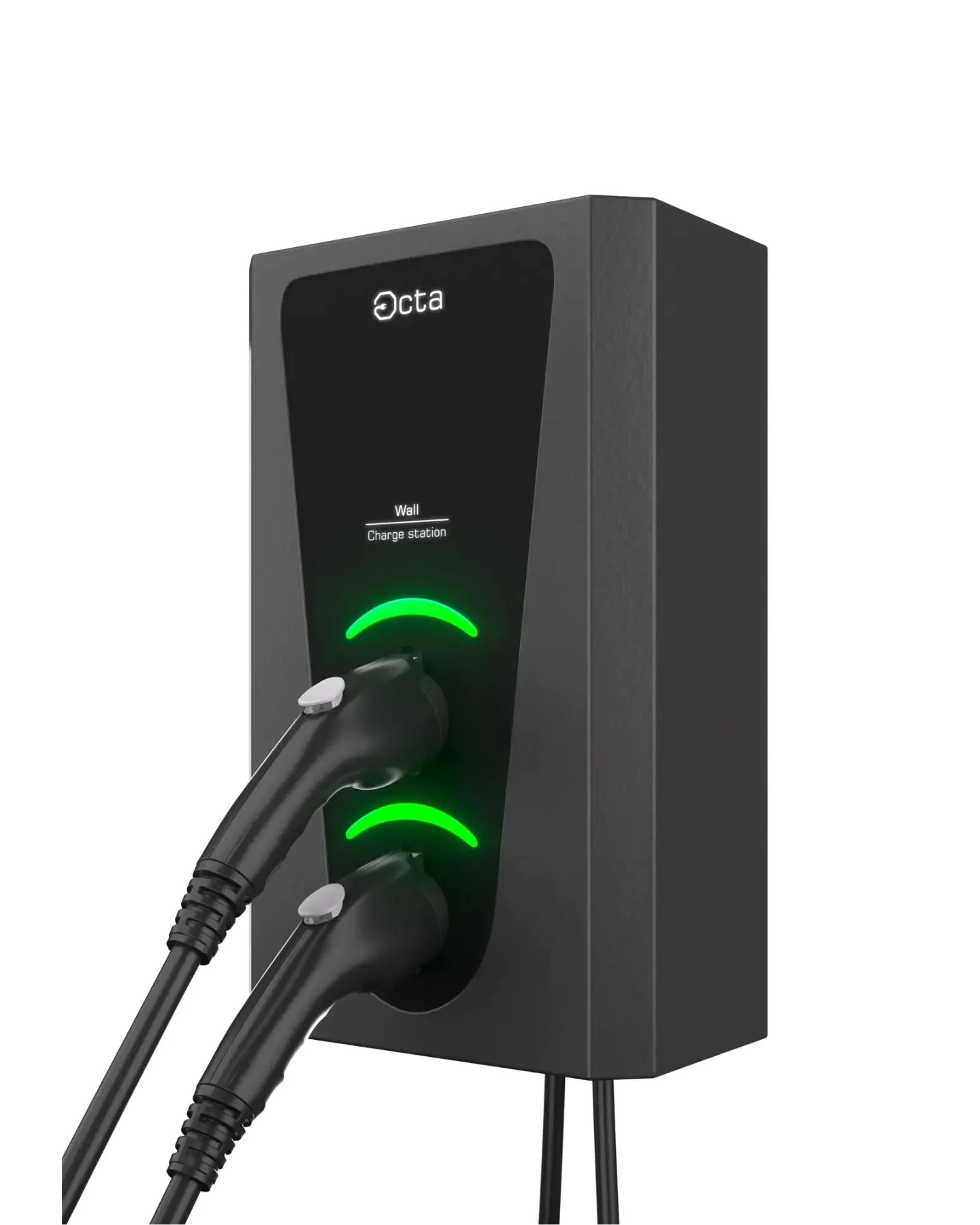 Двопортова станція OCTA WALL W229-С22-C2 TYPE 2 29kW — основне фото
