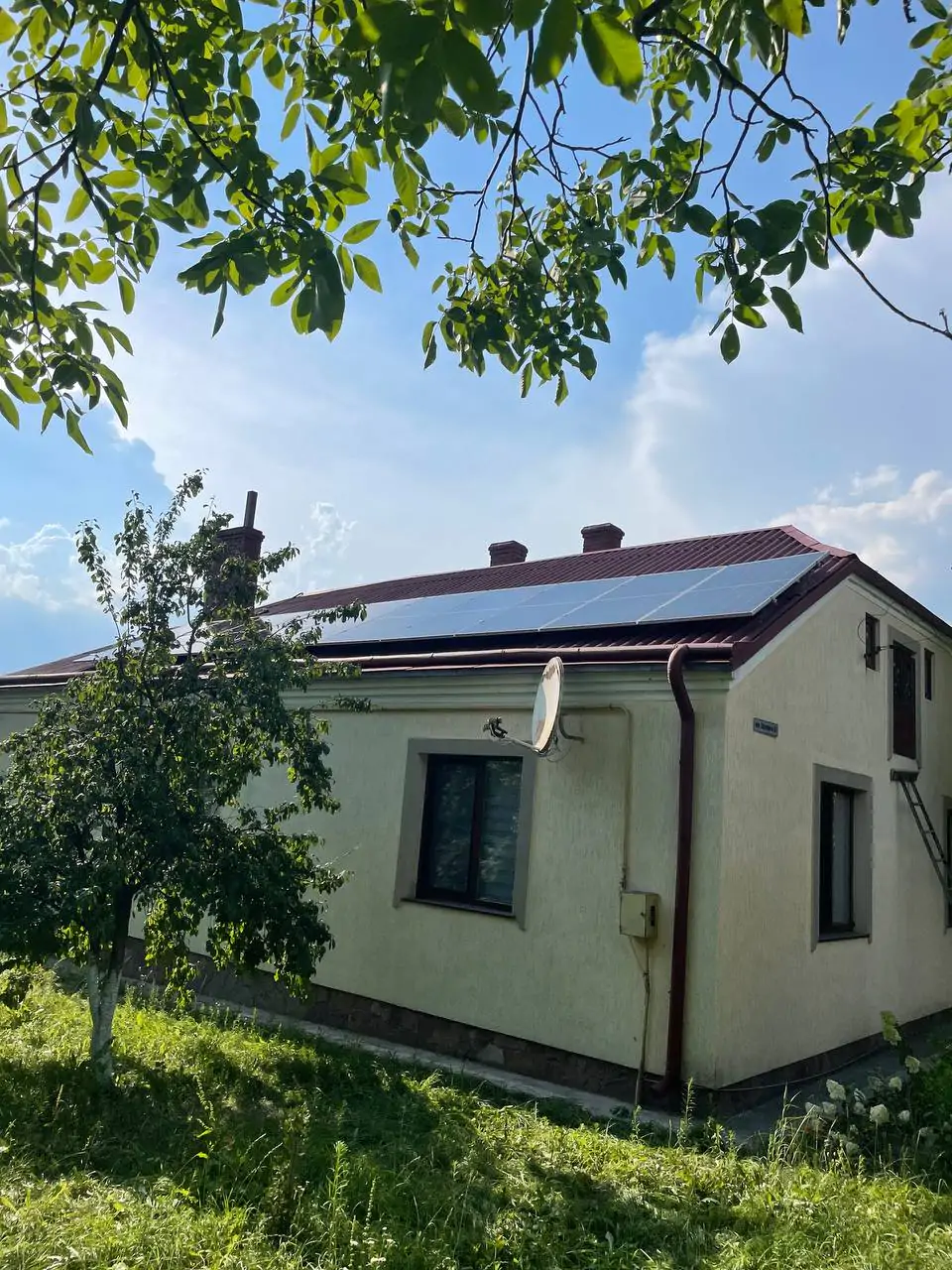 Гібридна станція на 6 кВт у с. Глинськ (Львівська область)