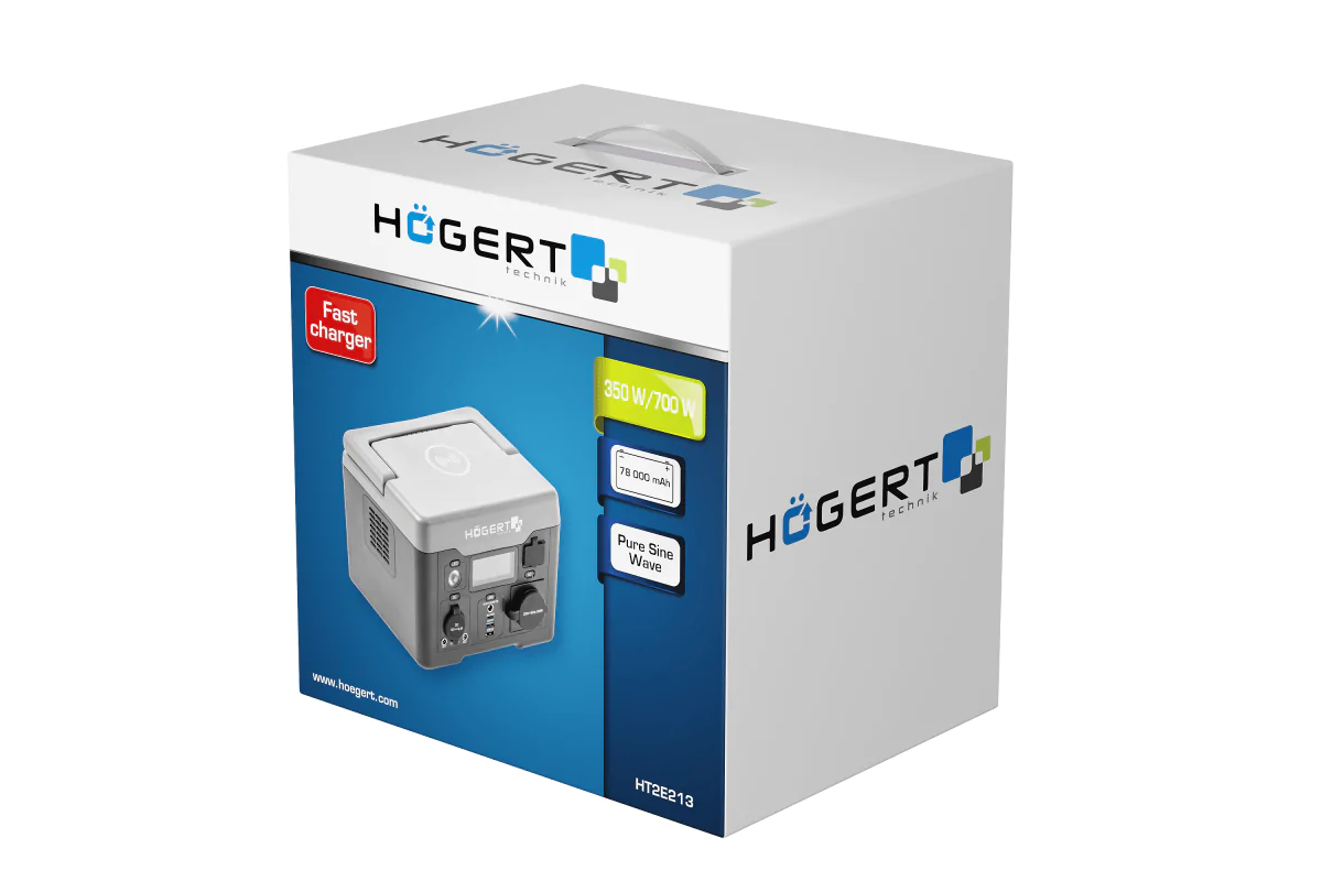 Портативна зарядна станція Hogert 350Wh — фото 2