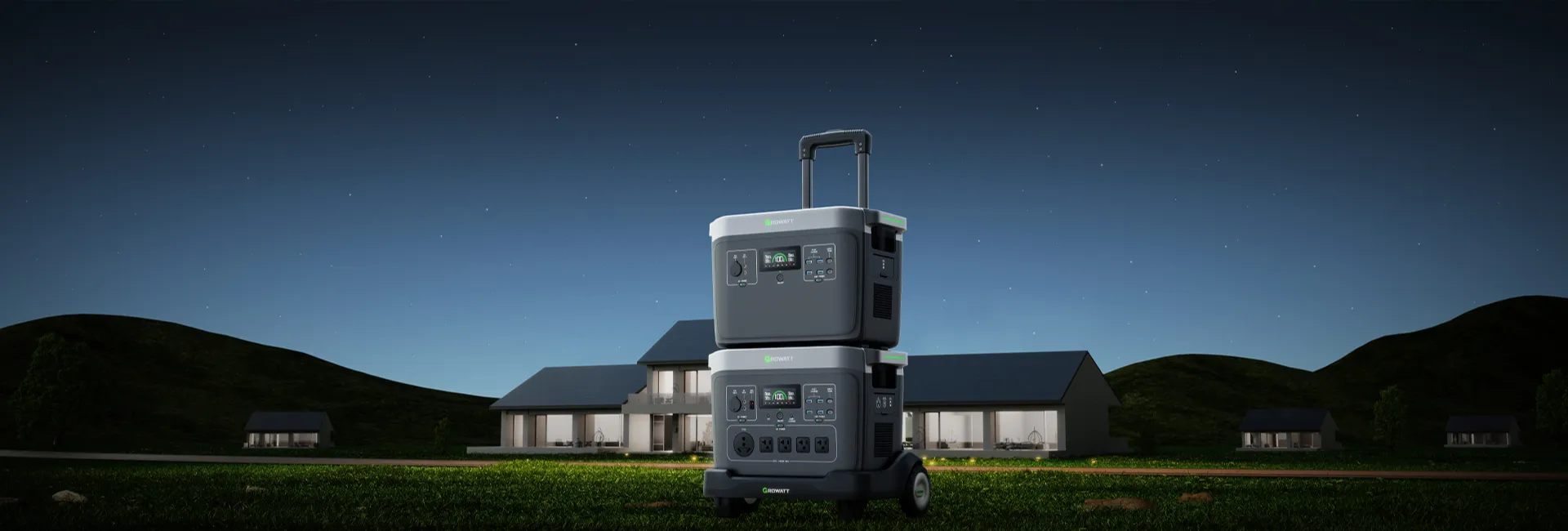 Зарядна станція Growatt 2000 Infinity Pro - ємність 2 кВт/год 