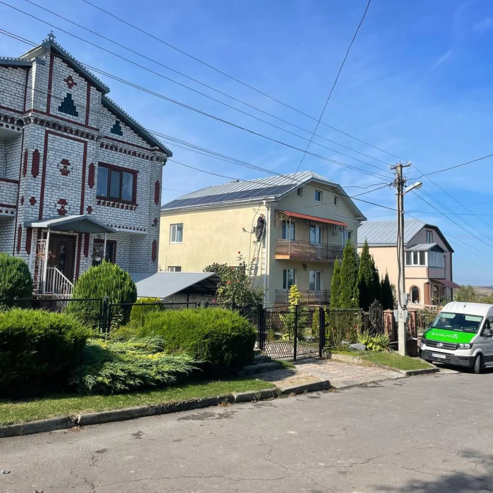 Гібридна станція на 6 кВт у м. Волочиськ (Хмельницька область)