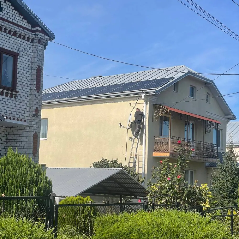 Гібридна станція на 6 кВт у м. Волочиськ (Хмельницька область): фото 2