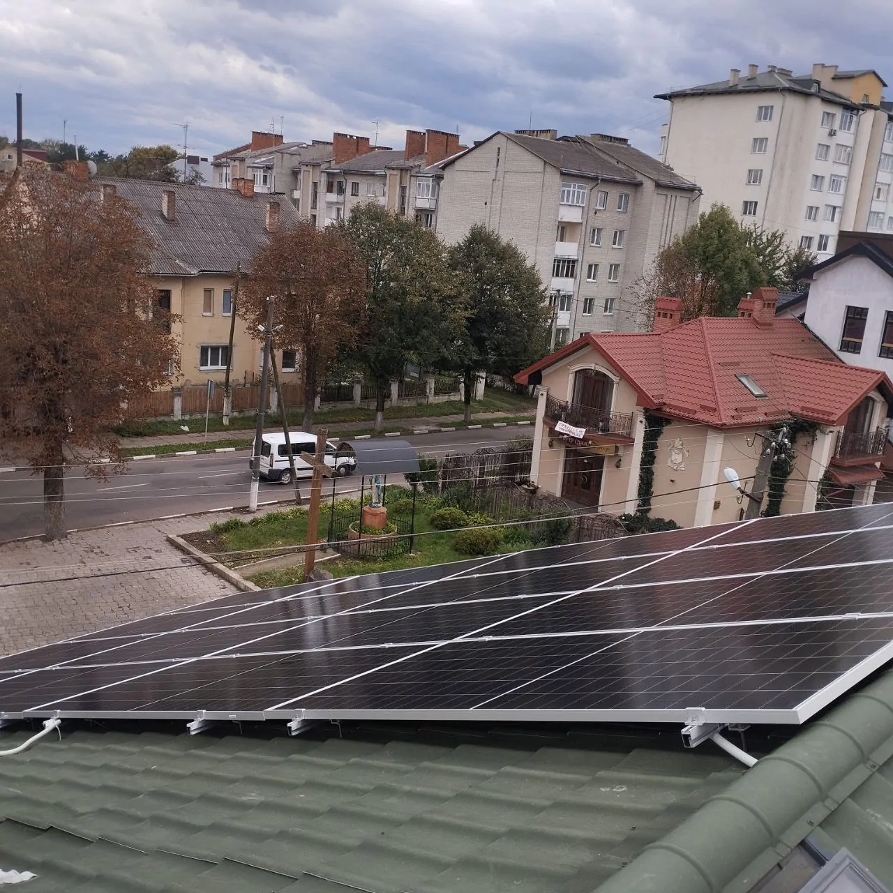 Гібридна станція на 12 кВт у м. Стрий (Львівська область)