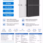 Trina Solar 575 Вт сонячна панель TSM-DE19R — мініатюра фото 7