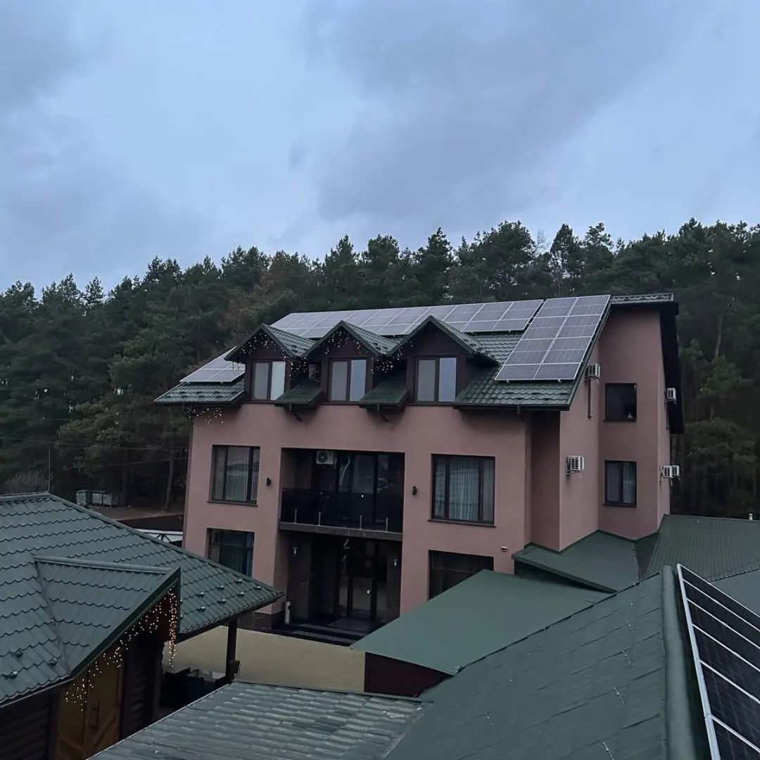 Мережева станція на 60 кВт у м. Львів (Готельно-ресторанний комплекс “Колиба”): фото 2