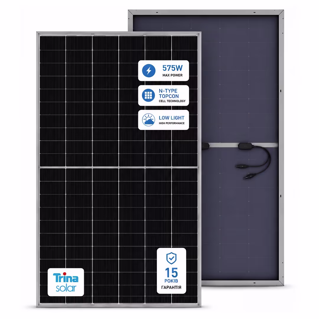 Trina Solar 575 Вт сонячна панель TSM-DE19R — основне фото