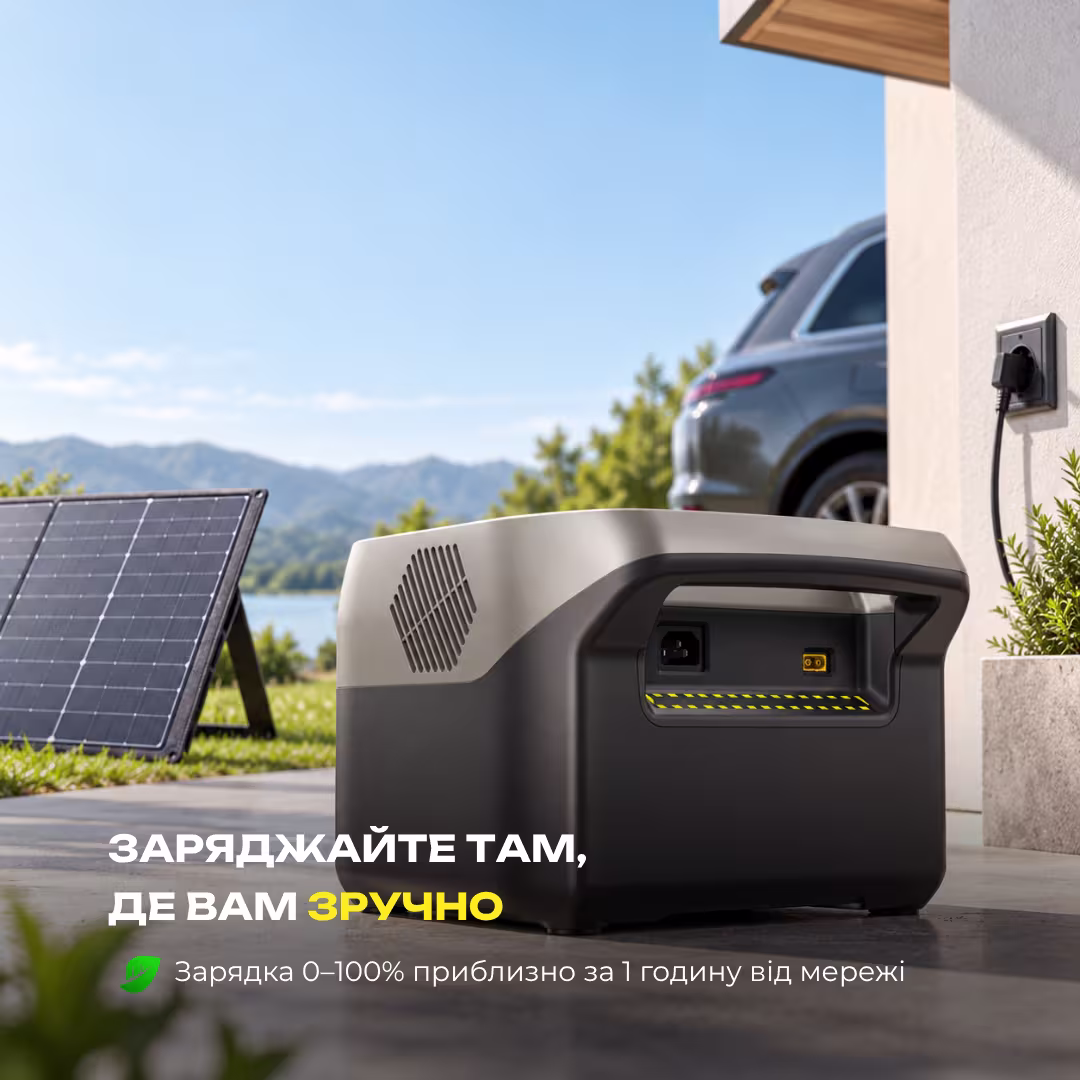 Зарядна станція EcoFlow RIVER 2 Max / 500 Вт / 512 Вт·год / LiFePO4 — фото 12