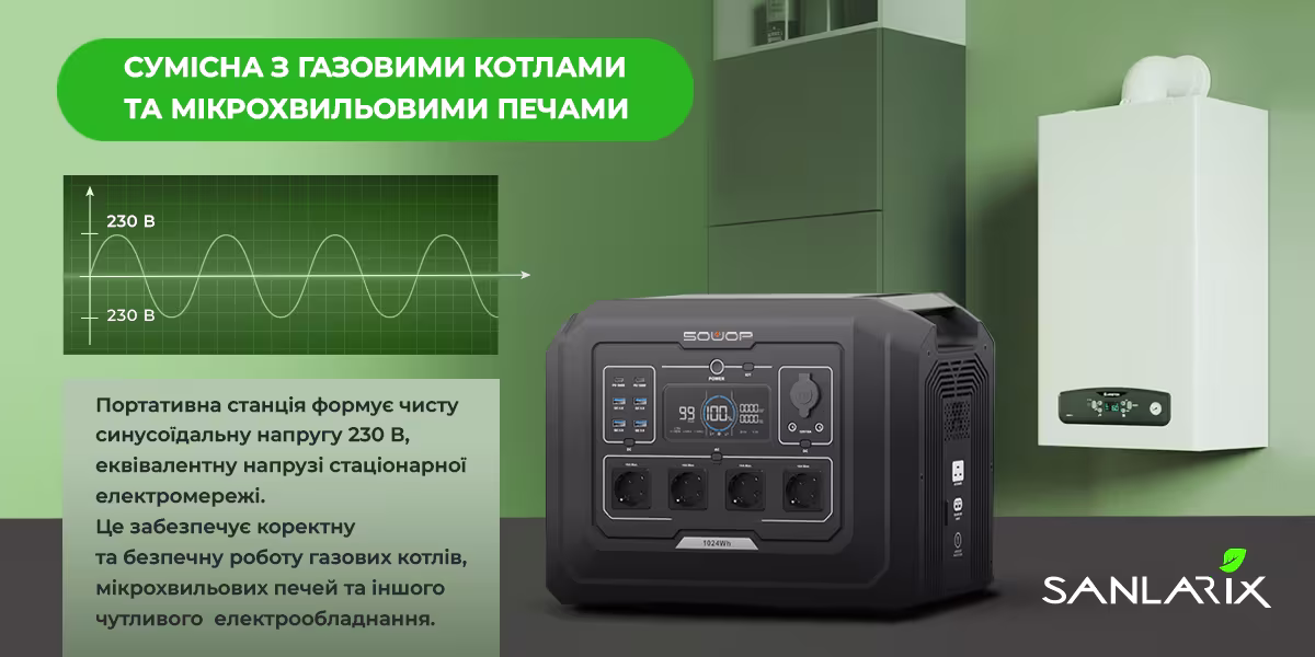 Sanlarix 68 Станція з чистою синусоїдою SOUOP S1