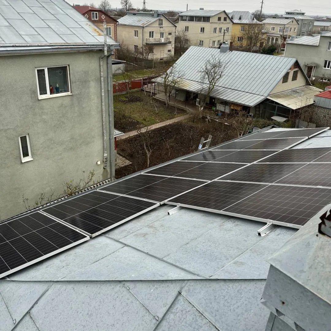 Гібридна станція на 10 кВт у м. Волочинськ (Хмельницька область)