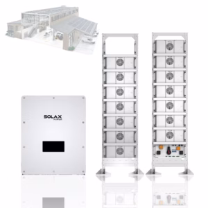 Установка збереження електроенергії SOLAX X3-AELIO + TSYS-HR140 50кВт/200кВт·год