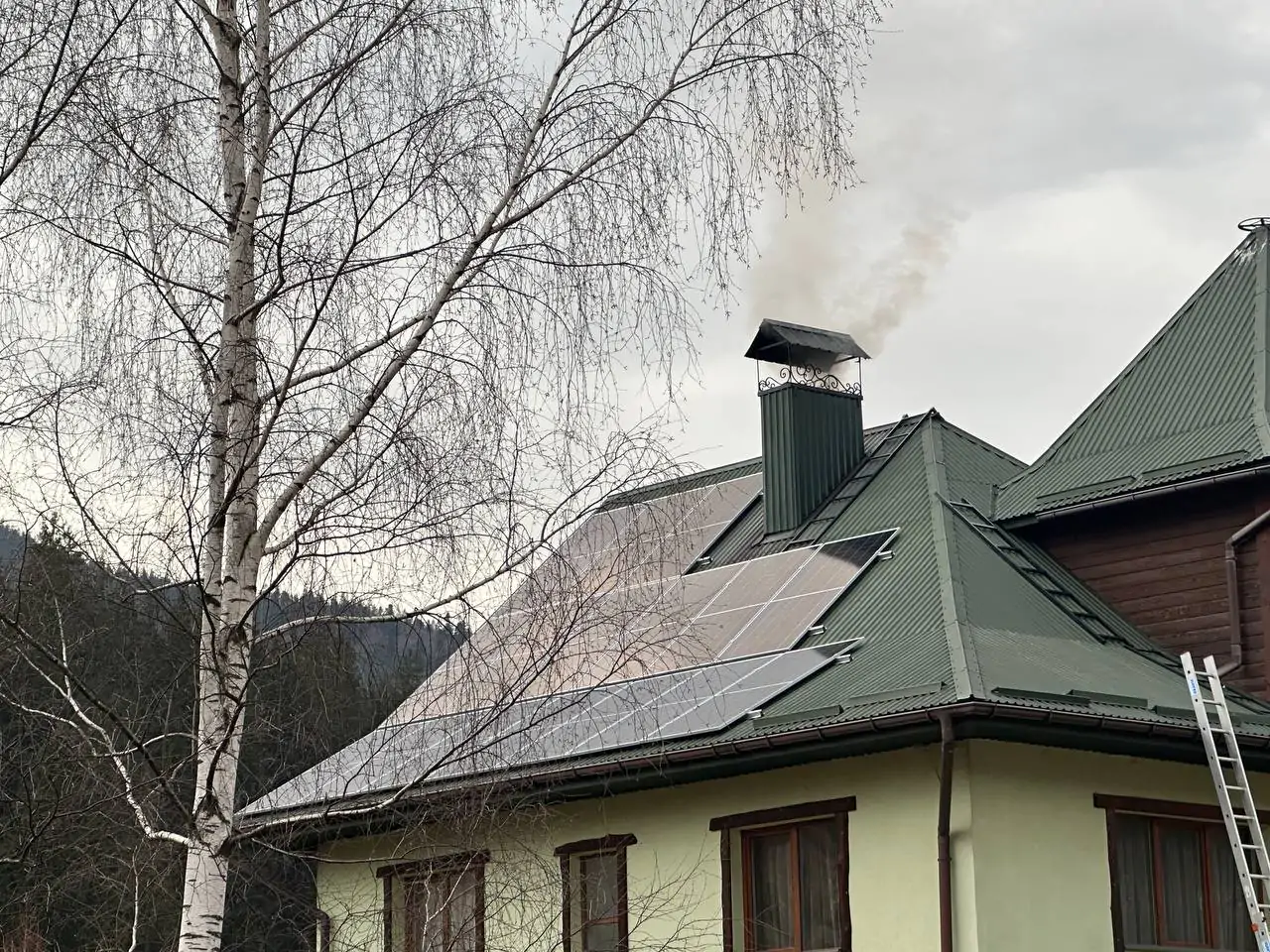 Гібридна станція на 10 кВт у с. Татарів (Івано-Франківська область): фото 2