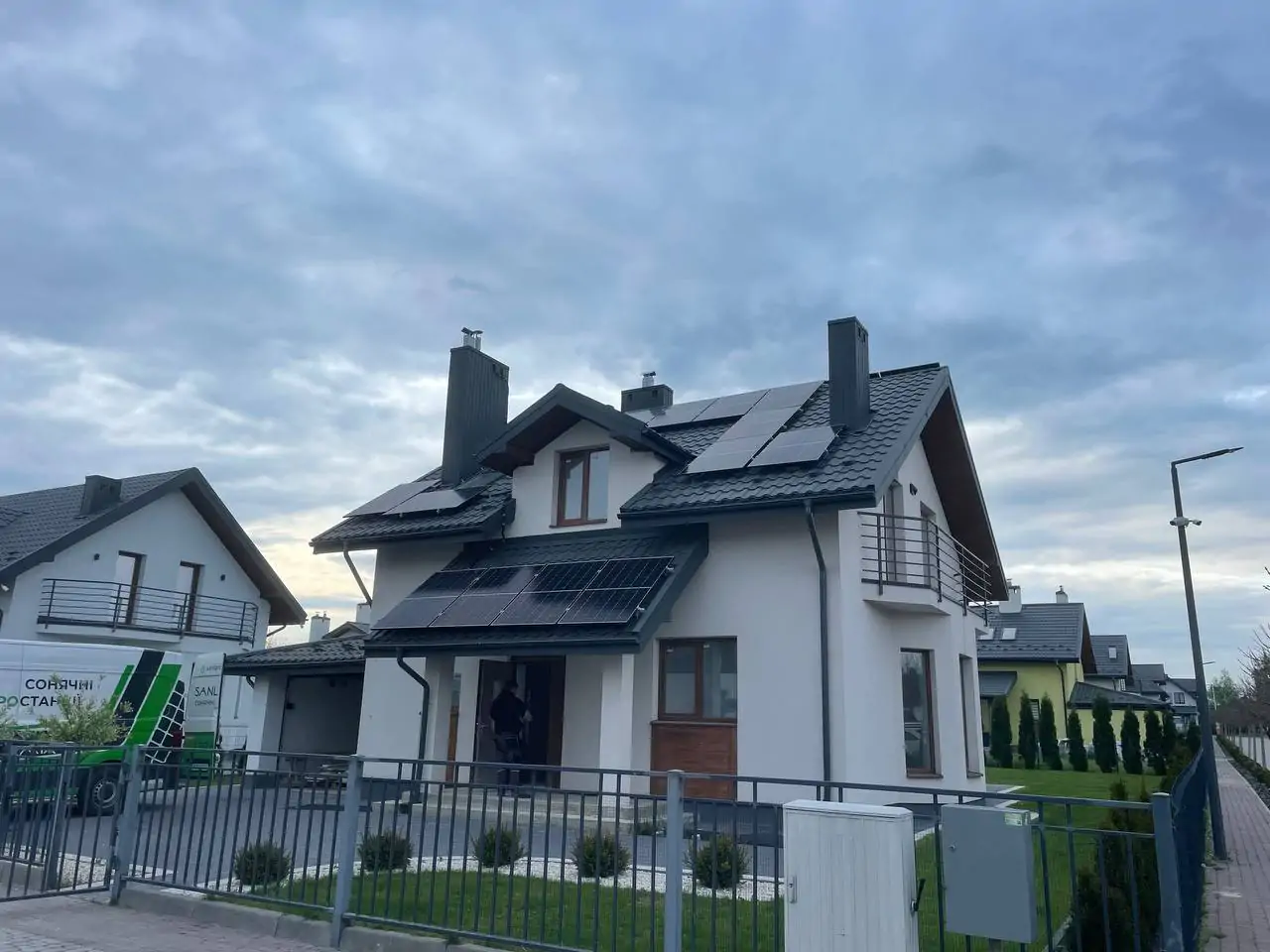 Гібридна станція на 10 кВт у м. Львів (Бірки): фото 2