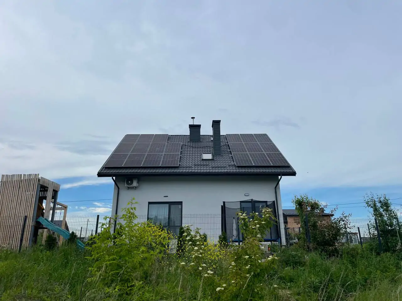 Гібридна станція на 15 кВт у с. Чорнушовичі (Львівська область)