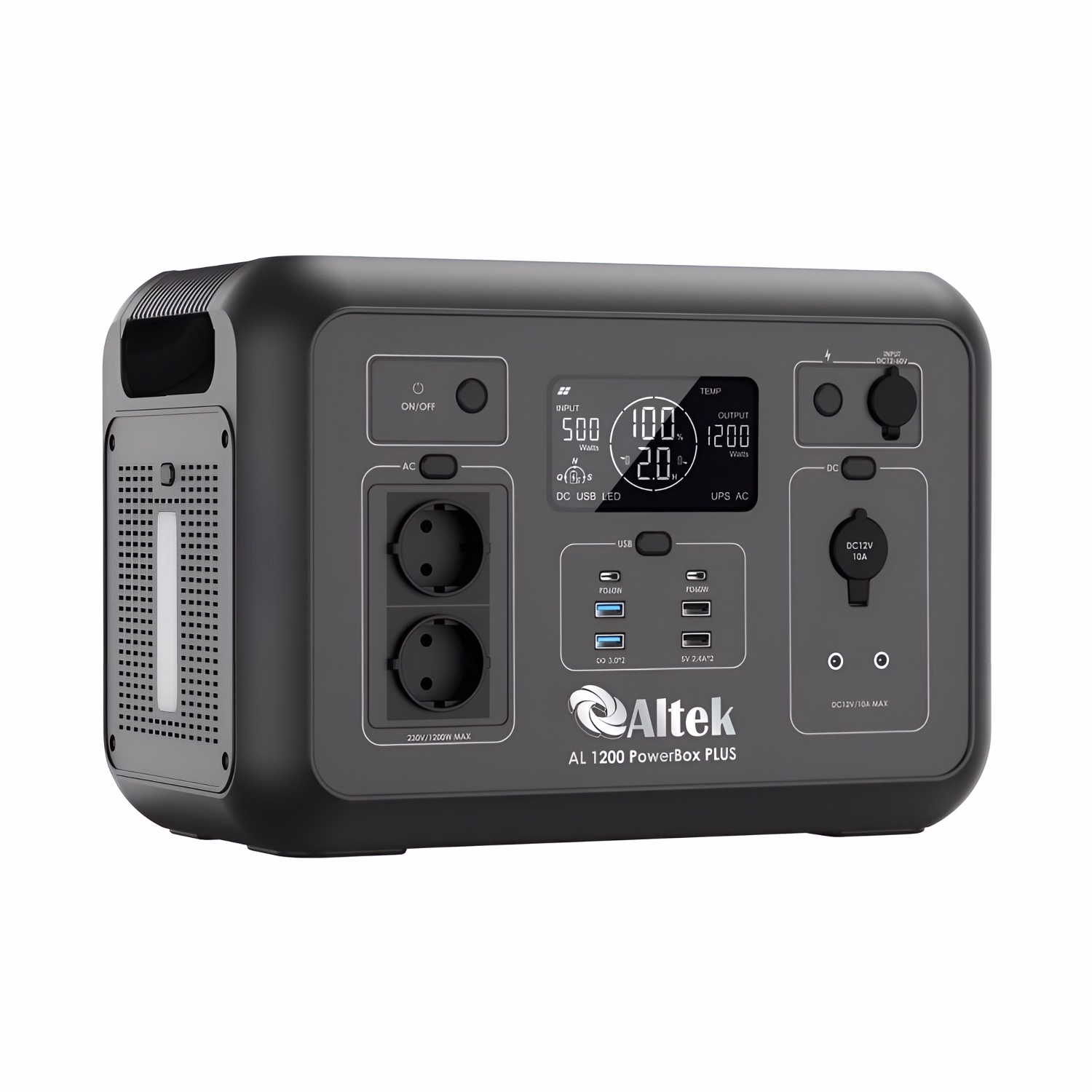 Портативна зарядна станція ALTEK AL 1200 PowerBox PLUS (1008 Вт·г) — фото 4