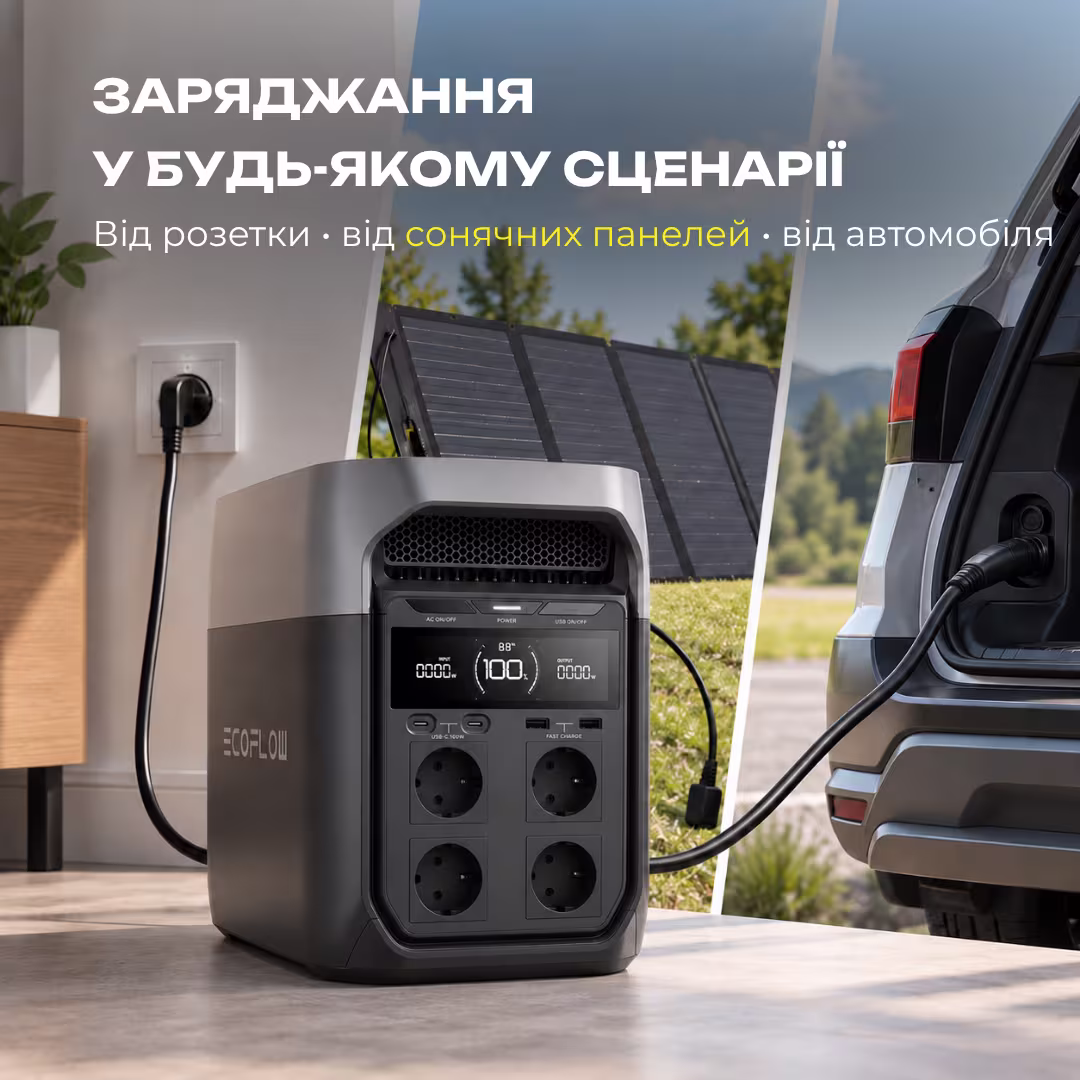 Зарядна станція EcoFlow DELTA 3 / 1800 Вт / 1024 Вт·год / LiFePO4 — фото 9