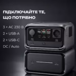 Зарядна станція EcoFlow RIVER 3 Max Plus Wireless / 600 Вт / 858 Вт⋅год / LiFePO4 — мініатюра фото 7