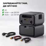 Зарядна станція EcoFlow RIVER 3 Max Plus Wireless / 600 Вт / 858 Вт⋅год / LiFePO4 — мініатюра фото 9