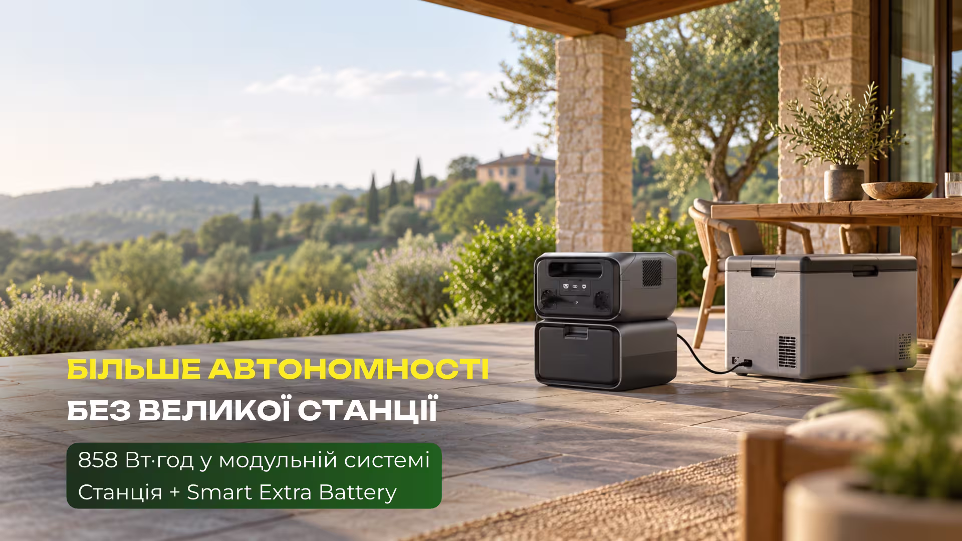Sanlarix 52 Зарядна станція EcoFlow RIVER 3 Max Plus Wireless / 600 Вт / 858 Вт⋅год / LiFePO4 - банер 5