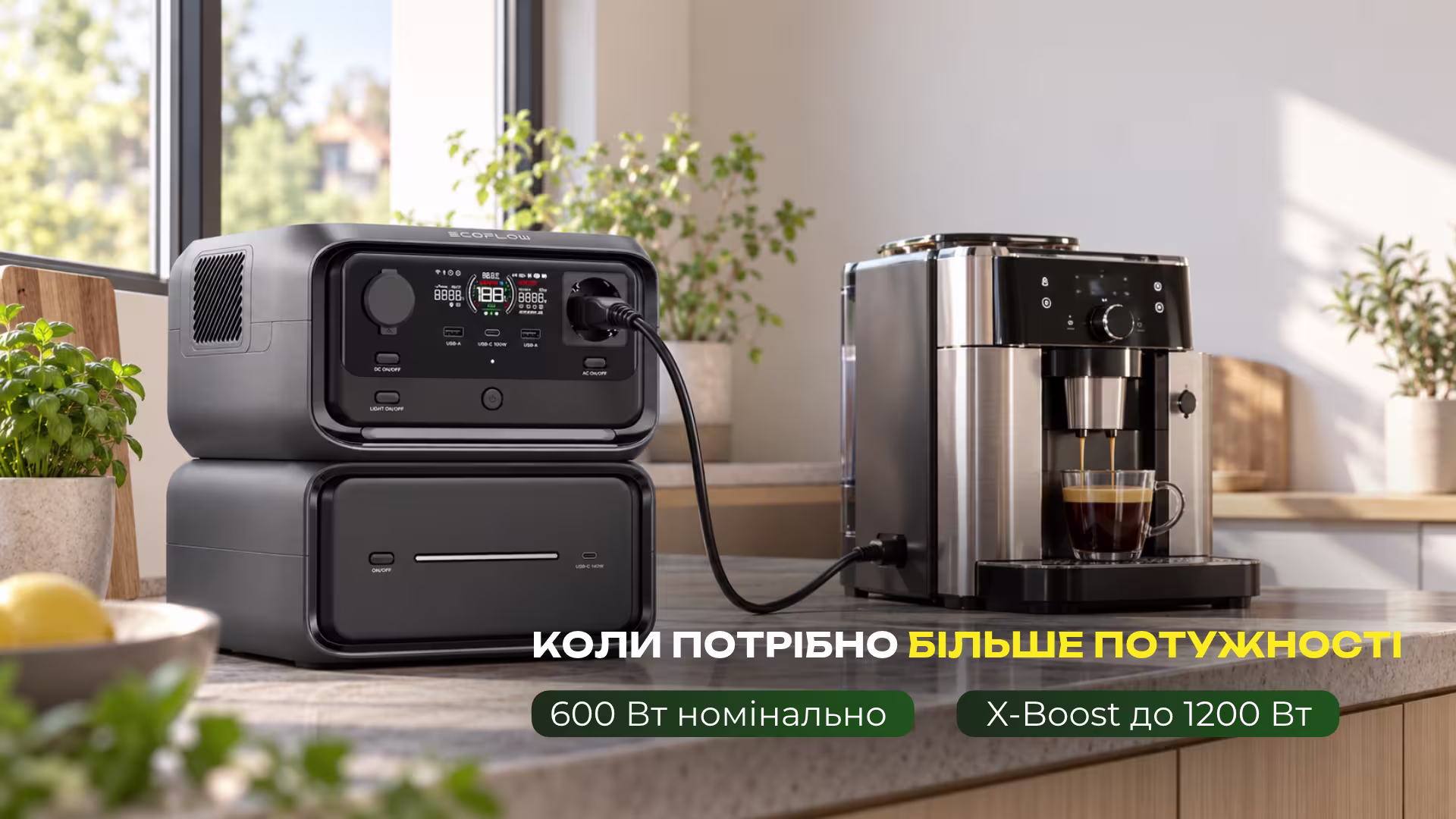Sanlarix 45 Зарядна станція EcoFlow RIVER 3 Max Plus Wireless / 600 Вт / 858 Вт⋅год / LiFePO4 - банер 3