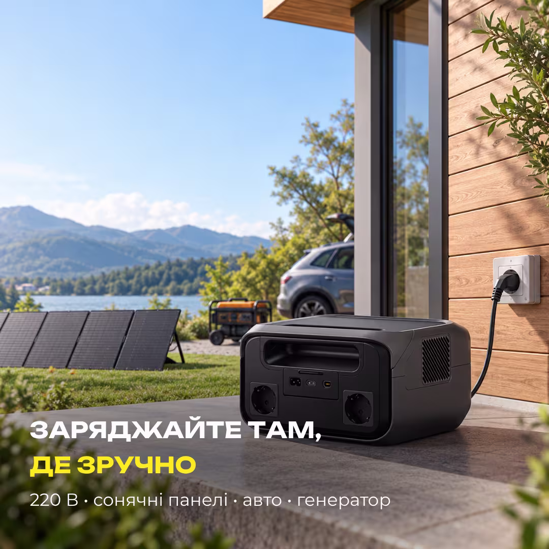 Портативна зарядна станція Ecoflow River 3 Plus / 600 Вт / 286 Вт·год / LiFePO4 — фото 8
