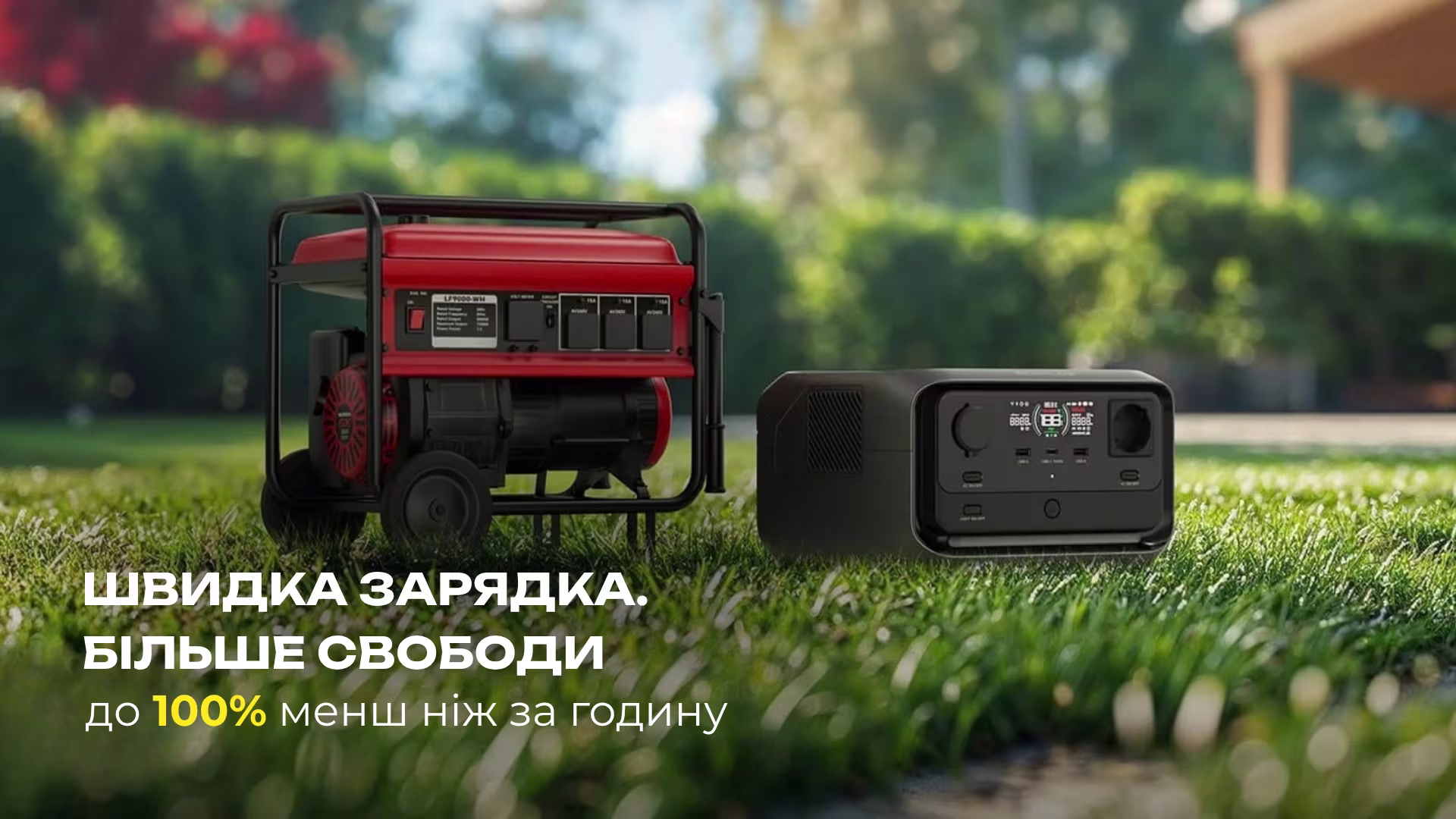 Sanlarix 51 Портативна зарядна станція Ecoflow River 3 Plus / 600 Вт / 286 Вт·год / LiFePO4 - банер 4