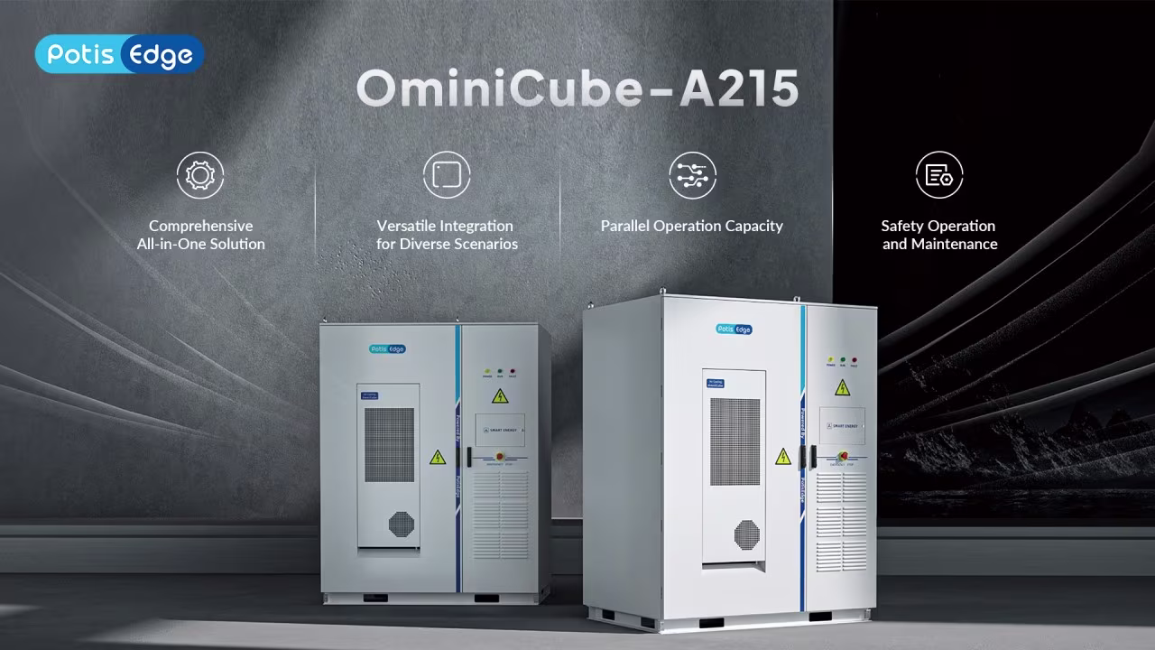 Система накопичення енергії PotisEdge Omnicube A215 - переваги