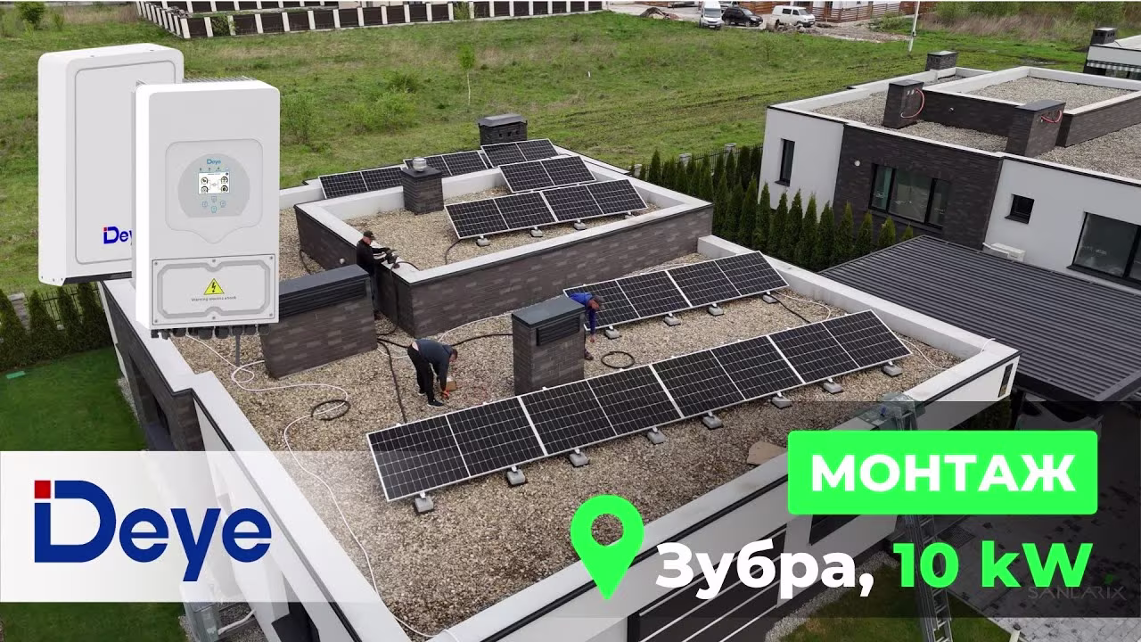 Deye 10 кВт трифазний гібридний інвертор SUN-10K-SG04LP3-EU Deye 10 кВт трифазний гібридний інвертор SUN-10K-SG04LP3-EU