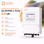 Solis 6 кВт однофазний гібридний інвертор S6-EH1P6K-L-PLUS — мініатюра фото 6