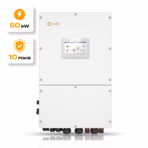 Solis 50 кВт трифазний гібридний інвертор S6-EH3P50K-H