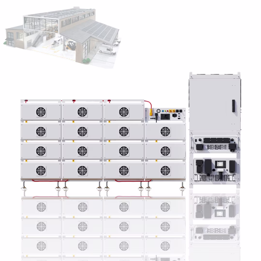 Установка збереження електроенергії Deye SUN-80K-SG02HP3-EU-EM6 BOS-B 14.3 BOS-B-PDU-2 — основне фото