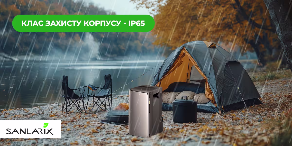 Зарядна станція Ecoflow для подорожей - захист корпусу IP65