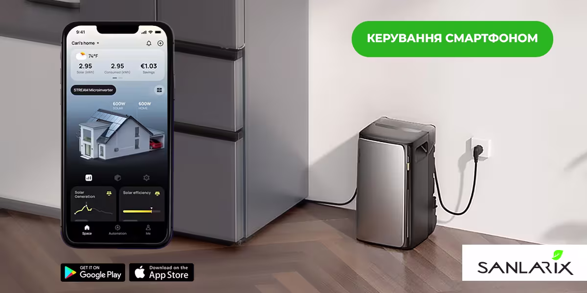 Зарядна станція керування з мобільного телефону - Ecoflow Delta Lite