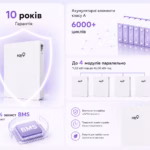 FOX EP12 11,52 кВт/год 384В LiFePO4 акумулятор — мініатюра фото 3