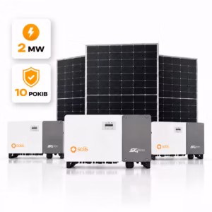 Sanlarix 25 Мережева сонячна електростанція SOLIS 2 МВт