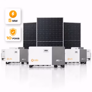 Sanlarix 22 Мережева сонячна електростанція SOLIS 5 МВт