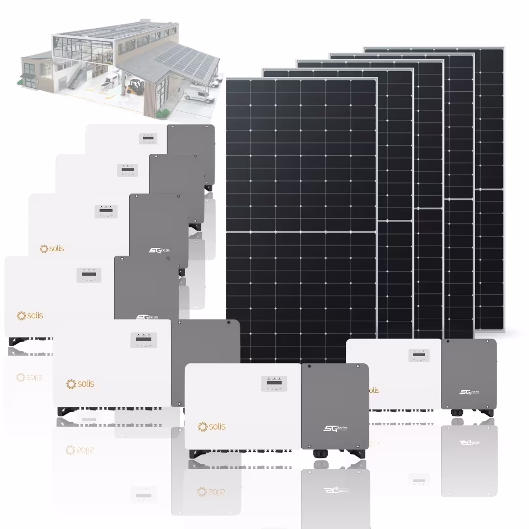Мережева сонячна електростанція SOLIS 700 кВт — основне фото