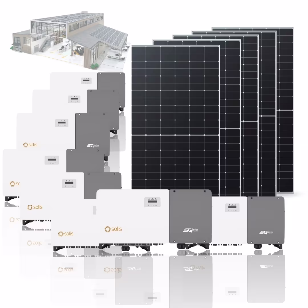 Мережева сонячна електростанція SOLIS 800 кВт — основне фото